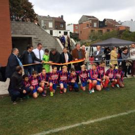 Inauguration des nouvelles infrastructures du Club JS Chênée.