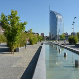 L'esplanade des Guillemins